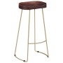 Taburetes de cocina gavin 2 unidades madera maciza de mango de vidaXL, Taburetes de cocina - Ref: Foro24-247835, Precio: 138,...