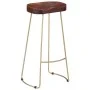 Taburetes de cocina gavin 2 unidades madera maciza de mango de vidaXL, Taburetes de cocina - Ref: Foro24-247835, Precio: 130,...