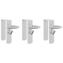 Ganchos de cubo portátil 3 piezas acero plateado de vidaXL, Pienso para caballos - Ref: Foro24-172472, Precio: 18,00 €, Descu...
