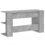 Escritorio madera de ingeniería gris hormigón 140x50x75 cm de vidaXL, Escritorios - Ref: Foro24-840551, Precio: 87,58 €, Desc...