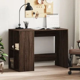 Escritorio de madera de ingeniería marrón roble 102x50x75 cm de vidaXL, Escritorios - Ref: Foro24-840547, Precio: 70,18 €, De...