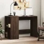Escritorio de madera de ingeniería marrón roble 102x50x75 cm de vidaXL, Escritorios - Ref: Foro24-840547, Precio: 70,18 €, De...