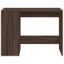 Escritorio de madera de ingeniería marrón roble 102x50x75 cm de vidaXL, Escritorios - Ref: Foro24-840547, Precio: 70,87 €, De...