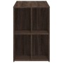 Escritorio de madera de ingeniería marrón roble 102x50x75 cm de vidaXL, Escritorios - Ref: Foro24-840547, Precio: 70,87 €, De...