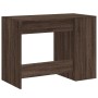 Escritorio de madera de ingeniería marrón roble 102x50x75 cm de vidaXL, Escritorios - Ref: Foro24-840547, Precio: 70,87 €, De...