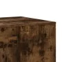 Escritorio de madera de ingeniería roble ahumado 102x50x75 cm de vidaXL, Escritorios - Ref: Foro24-840545, Precio: 79,23 €, D...