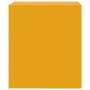 Mesitas de noche 2 unidades acero amarillo 34,5x39x44 cm de vidaXL, Mesitas de noche - Ref: Foro24-841626, Precio: 93,41 €, D...