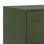 Aparador de acero verde oliva 67x39x73 cm de vidaXL, Aparadores - Ref: Foro24-841653, Precio: 105,73 €, Descuento: %