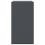 Aparador de acero antracita 67x39x73 cm de vidaXL, Aparadores - Ref: Foro24-841651, Precio: 106,87 €, Descuento: %