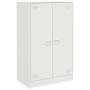 Aparador de acero blanco 67x39x107 cm de vidaXL, Aparadores - Ref: Foro24-841666, Precio: 125,96 €, Descuento: %