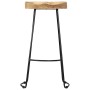 Taburetes de cocina gavin 2 unidades madera maciza de mango de vidaXL, Taburetes de cocina - Ref: Foro24-247838, Precio: 183,...