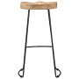 Taburetes de cocina gavin 2 unidades madera maciza de mango de vidaXL, Taburetes de cocina - Ref: Foro24-247838, Precio: 183,...