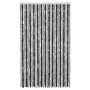 Cortina antimoscas chenilla gris y negro 118x220 cm de vidaXL, Mosquiteras para ventanas - Ref: Foro24-4004881, Precio: 81,76...