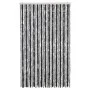 Cortina antimoscas chenilla gris y negro 118x220 cm de vidaXL, Mosquiteras para ventanas - Ref: Foro24-4004881, Precio: 80,34...