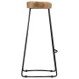 Taburetes de cocina gavin 2 unidades madera maciza de mango de vidaXL, Taburetes de cocina - Ref: Foro24-247838, Precio: 183,...