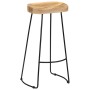 Taburetes de cocina gavin 2 unidades madera maciza de mango de vidaXL, Taburetes de cocina - Ref: Foro24-247838, Precio: 183,...