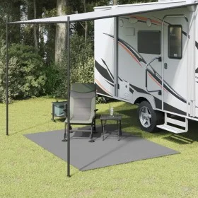 Alfombrilla de camping gris clara 4x2 m de vidaXL, Accesorios para tiendas de campaña - Ref: Foro24-4008481, Precio: 34,39 €,...