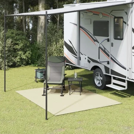 Alfombrilla de camping crema 2,5x2 m de vidaXL, Accesorios para tiendas de campaña - Ref: Foro24-4008495, Precio: 20,82 €, De...