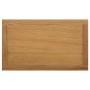 Mesa revistero madera maciza de roble 45x27x42 cm de vidaXL, Mesas auxiliares - Ref: Foro24-289184, Precio: 97,83 €, Descuent...