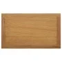 Mesa revistero madera maciza de roble 45x27x42 cm de vidaXL, Mesas auxiliares - Ref: Foro24-289184, Precio: 96,45 €, Descuent...