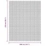 Alfombrilla de camping crema 2,5x2 m de vidaXL, Accesorios para tiendas de campaña - Ref: Foro24-4008495, Precio: 20,82 €, De...