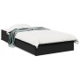 Cama con cajones madera de ingeniería negra 75x190 cm de vidaXL, Camas y somieres - Ref: Foro24-3280714, Precio: 124,91 €, De...