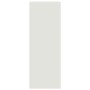 Aparador de acero blanco 67x39x107 cm de vidaXL, Aparadores - Ref: Foro24-841672, Precio: 107,79 €, Descuento: %