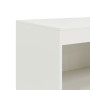Aparador de acero blanco 67x39x107 cm de vidaXL, Aparadores - Ref: Foro24-841672, Precio: 107,79 €, Descuento: %