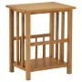 Mesa revistero madera maciza de roble 45x35x55 cm de vidaXL, Mesas auxiliares - Ref: Foro24-289183, Precio: 74,27 €, Descuent...