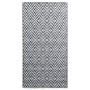 Alfombra de exterior ARAKIL blanca y negra 80x150 cm PP de vidaXL, Protectores para exterior - Ref: Foro24-310428, Precio: 18...