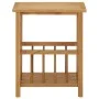 Mesa revistero madera maciza de roble 45x35x55 cm de vidaXL, Mesas auxiliares - Ref: Foro24-289183, Precio: 74,27 €, Descuent...
