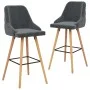 Küchenhocker 2 Einheiten dunkelgrauer Samt von vidaXL, Küchenhocker - Ref: Foro24-289555, Preis: 201,66 €, Rabatt: %