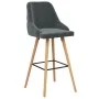 Küchenhocker 2 Einheiten dunkelgrauer Samt von vidaXL, Küchenhocker - Ref: Foro24-289555, Preis: 201,66 €, Rabatt: %
