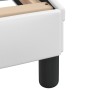Cama con colchón cuero sintético blanco 140x200 cm de vidaXL, Camas y somieres - Ref: Foro24-3208725, Precio: 429,59 €, Descu...
