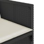 Set de comedor jardín 11 pzas con cojines ratán sintético negro de vidaXL, Conjuntos de jardín - Ref: Foro24-3277973, Precio:...