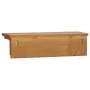 Perchero de madera maciza de roble 60x16x16 cm de vidaXL, Percheros para sombreros y abrigos - Ref: Foro24-289191, Precio: 66...