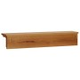 Perchero de madera maciza de roble 90x16x16 cm de vidaXL, Percheros para sombreros y abrigos - Ref: Foro24-289192, Precio: 11...