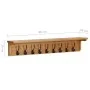 Perchero de madera maciza de roble 90x16x16 cm de vidaXL, Percheros para sombreros y abrigos - Ref: Foro24-289192, Precio: 11...