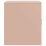 Mesita de noche acero rosa 34,5x39x44 cm de vidaXL, Mesitas de noche - Ref: Foro24-841609, Precio: 55,09 €, Descuento: %