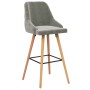 Taburetes de cocina 2 unidades terciopelo gris claro de vidaXL, Taburetes de cocina - Ref: Foro24-289464, Precio: 191,74 €, D...
