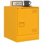 Mesitas de noche 2 uds acero amarillo mostaza 34,5x39x44 cm de vidaXL, Mesitas de noche - Ref: Foro24-841614, Precio: 71,28 €...