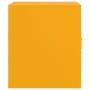 Mesitas de noche 2 uds acero amarillo mostaza 34,5x39x44 cm de vidaXL, Mesitas de noche - Ref: Foro24-841614, Precio: 71,28 €...