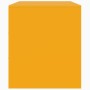 Mueble para TV de acero amarillo mostaza 67x39x44 cm de vidaXL, Muebles TV - Ref: Foro24-841637, Precio: 61,55 €, Descuento: %