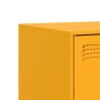 Mueble para TV de acero amarillo mostaza 67x39x44 cm de vidaXL, Muebles TV - Ref: Foro24-841637, Precio: 61,55 €, Descuento: %