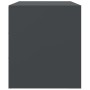 Mueble para TV de acero gris antracita 67x39x44 cm de vidaXL, Muebles TV - Ref: Foro24-841635, Precio: 61,35 €, Descuento: %