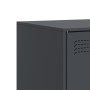 Mueble para TV de acero gris antracita 67x39x44 cm de vidaXL, Muebles TV - Ref: Foro24-841635, Precio: 61,35 €, Descuento: %