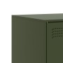 Muebles para TV 2 unidades acero verde oliva 67x39x44 cm de vidaXL, Muebles TV - Ref: Foro24-841640, Precio: 121,65 €, Descue...