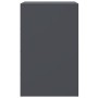 Mesita de noche acero gris antracita 34,5x39x62 cm de vidaXL, Mesitas de noche - Ref: Foro24-841779, Precio: 88,39 €, Descuen...