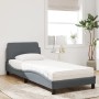 Cama con colchón terciopelo gris oscuro 90x190 cm de vidaXL, Camas y somieres - Ref: Foro24-3208312, Precio: 251,14 €, Descue...