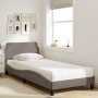 Cama con colchón tela gris taupe 80x200 cm de vidaXL, Camas y somieres - Ref: Foro24-3208288, Precio: 237,70 €, Descuento: %